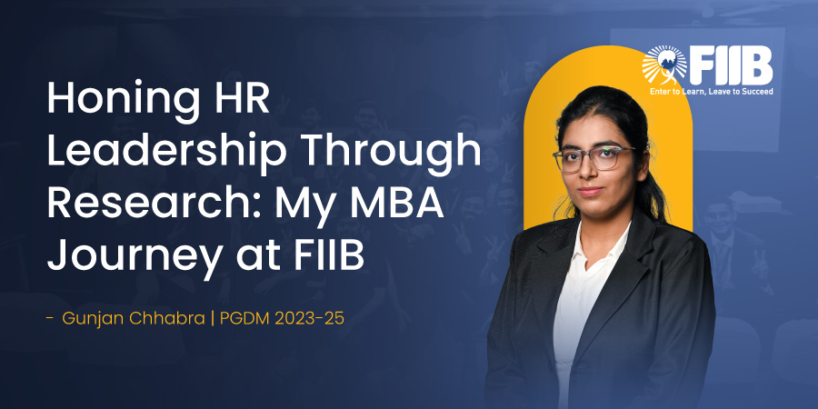 Embracing Growth at FIIB MBA – Transforming Research Opportunities into Growth