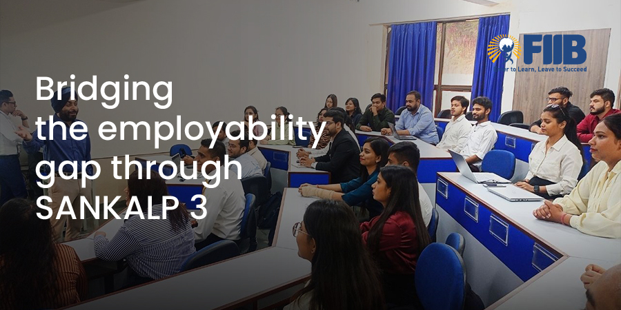 An immersive event to bridge the gap between student aspirations and industry insight – SANKALP 3